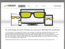 Tablet Screenshot of get-chuck.com